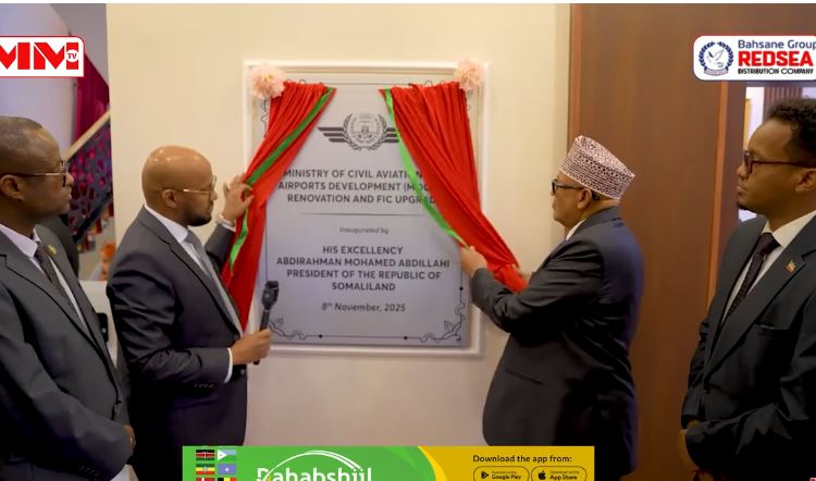 Daawo: Madaxweynaha Somaliland oo Furey dhismayaal Cusub oo lagu so kordhiyey Madaarka Cigaal