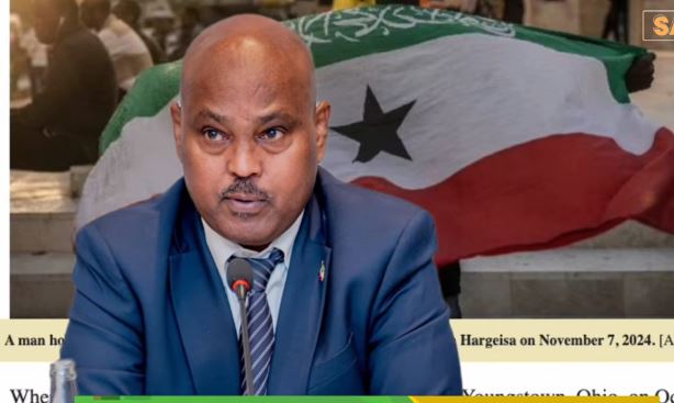 Safiirka somaliland ee kenya Amb Maxmed Cabdilahi Cumar oo ka hadlay Hadalkii Trump