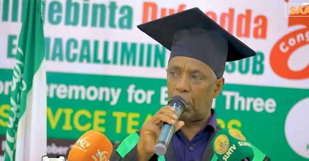 DAAWO: Somaliland oo Hablo badan u Tababartay Macalinimo iyo Madaxweyne kuxigenka jsl oo ka qaybgalay