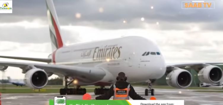 War naxdin abuuray oo laga faafiyey diyaarad u kala safraysay Imaaraadka iyo Hindiya