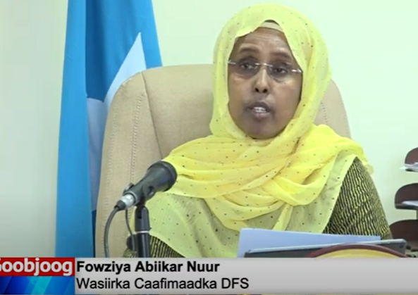 Daawo:-"Nafaqo-darro xun ayaa dalka ku haysata caruurta iyo haweenka Soomaaliyeed"Fowsiyo Abiikar Nuur.