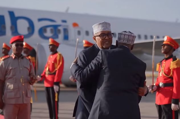 Muqaalka: soo dhoweynta Madaxweyne cirro oo dalka kusoo laabtay