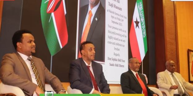 Guddoomiyaha Xisbiga Waddani oo Munaasibad soo dhawayn ah loogu sameeyay Nairobi
