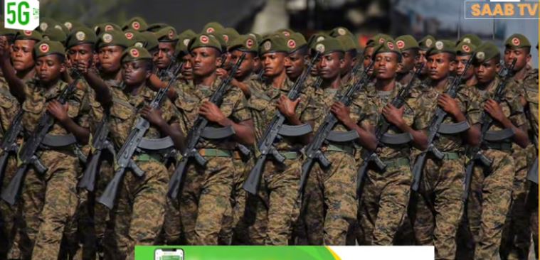 Daawo: Itoobiya oo sheegtay in ay qalabaysay ciidamadeeda cirka iyo kuwa badda.