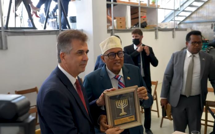 Madaxweynaha JSL oo kulan la yeeshay Wasiirka Tamarta ee Isreal