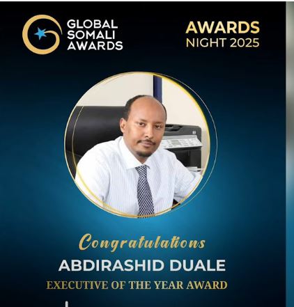 Daawo: Maamulaha Dahabshiil oo ku Guuleystay Abaalmarinta Maamulaha Sanadka 2025