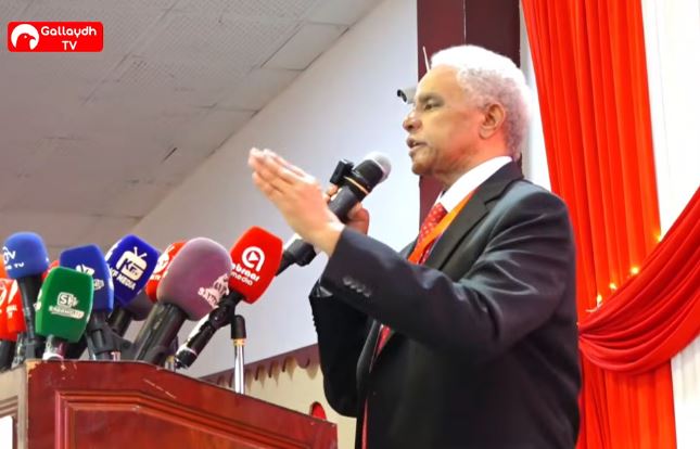 Daawo: Nuxurka Khudbadii  Guddoomiyaha xisbiga KAAH  ee Sihrka Golaha Dhexe