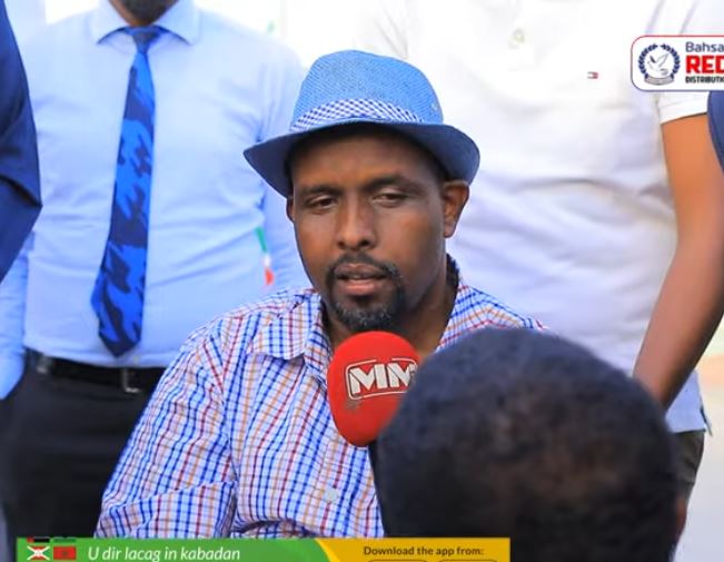 Daawo: Ciyaartoy Hargeysa kusoo laabtay isagoo Naafo ah