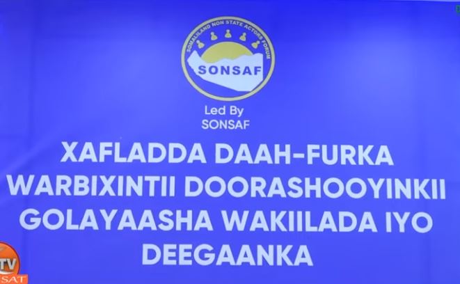Daawo: Dallada  SONSAF Ayaa Soo Bandhigtay Warbixin Ku Saabsan Doorashooyinka Iskusidkan Ee Somaliland.