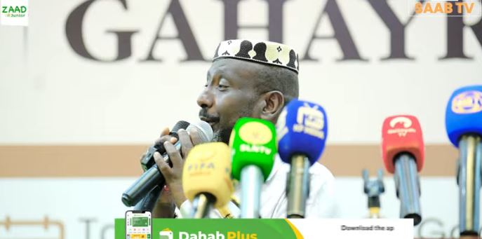 Daawo: Khudbadihii laga jeediyey Bandhigga Buug laga qorey Marxum Sicid Maxmud Gahayr