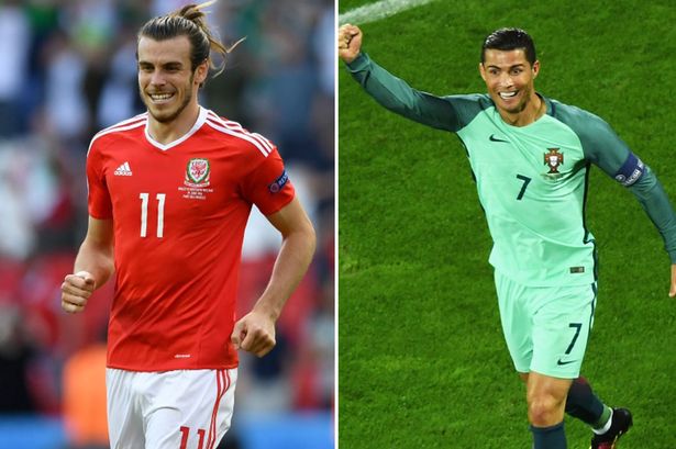 Gareth Bale v Cristiano Ronaldo – Kulanka Wales & Portugal Ee Semi-finalka Euro 2016 Oo Durbaba Qabsaday Bogga Bulshada Ee Twitter.