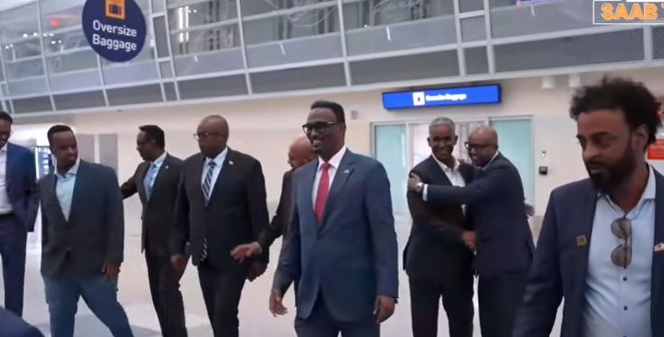 Weftigii Madaxweynaha Somaliland oo gaadhay Minneapolis