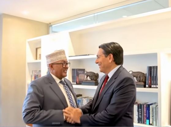 Madaxweyne Cirro oo New York kulan kula kulmay Danjiraha Israa'iil u fadhiya Qaramada Midoobay