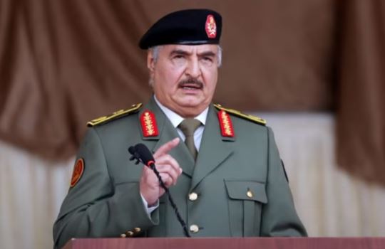 Daawo: Jeneral Khaliifa Haftar Oo U Tartamaya Doorashada Madaxtooyada Libiya