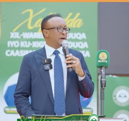 Khudbadii Xilwareejinta ee maayar mooge ka jeediyey madashi uu xilka ku warejiyey