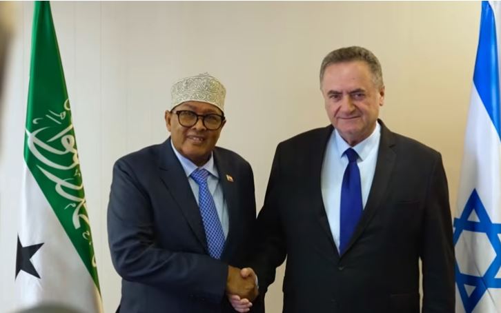 Madaxweynaha JSL oo kulan muhiim ah la yeeshay Wasiirka Gaashaan-Dhigga dalka Israa'iil.